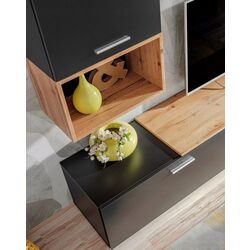 Living ASM Maze II ZWT MZ2 2m (Black Matt/Wotan Oak) Thumb