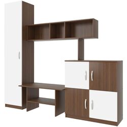 Living Haaus Ada 2.1m (White/Wenge) Thumb