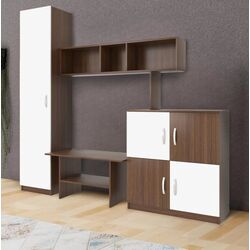 Living Haaus Ada 2.1m (White/Wenge) Thumb