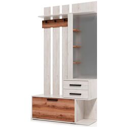 Cuier SV-mebel Skandi Santorini Pine Light/Delano Oak (dreapta)