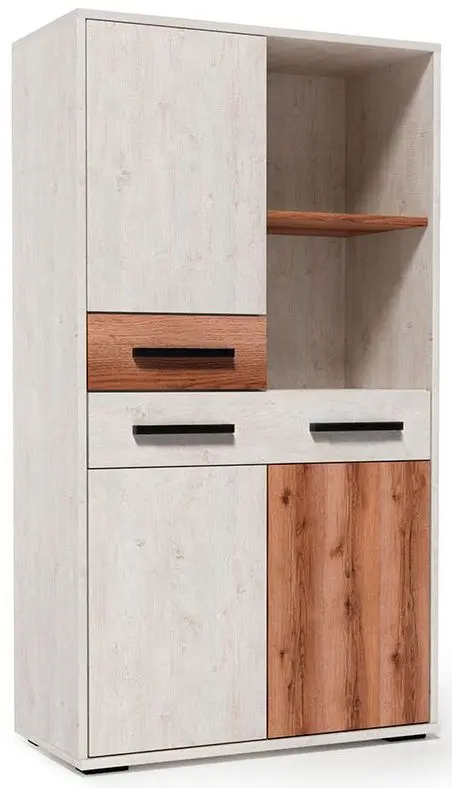 Tumba SV-mebel Skandi (Santorini Pine Light/Delano Oak)