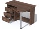 Masa de calculator Fabrik Home СК-09 tumba pe stinga (Dark Walnut)