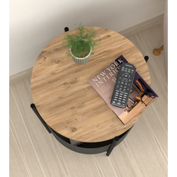 Журнальный столик Bofigo With Bag (Pine/Black) Thumb