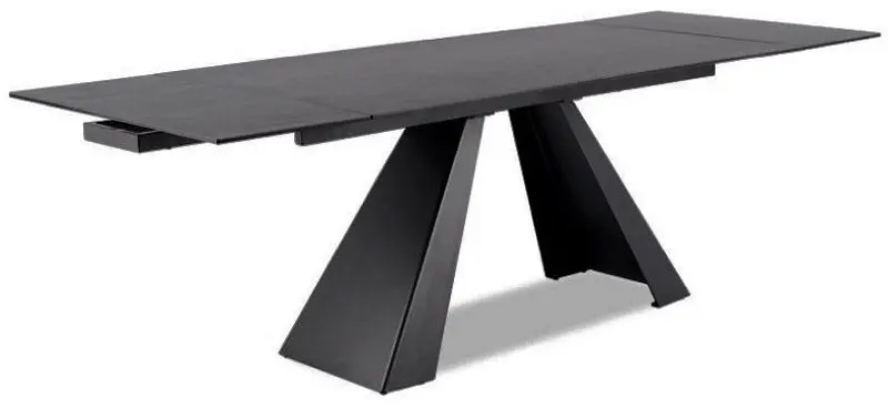 Masa extensibila Signal Salvadore Ceramic (Marble Gray/Matte Black)