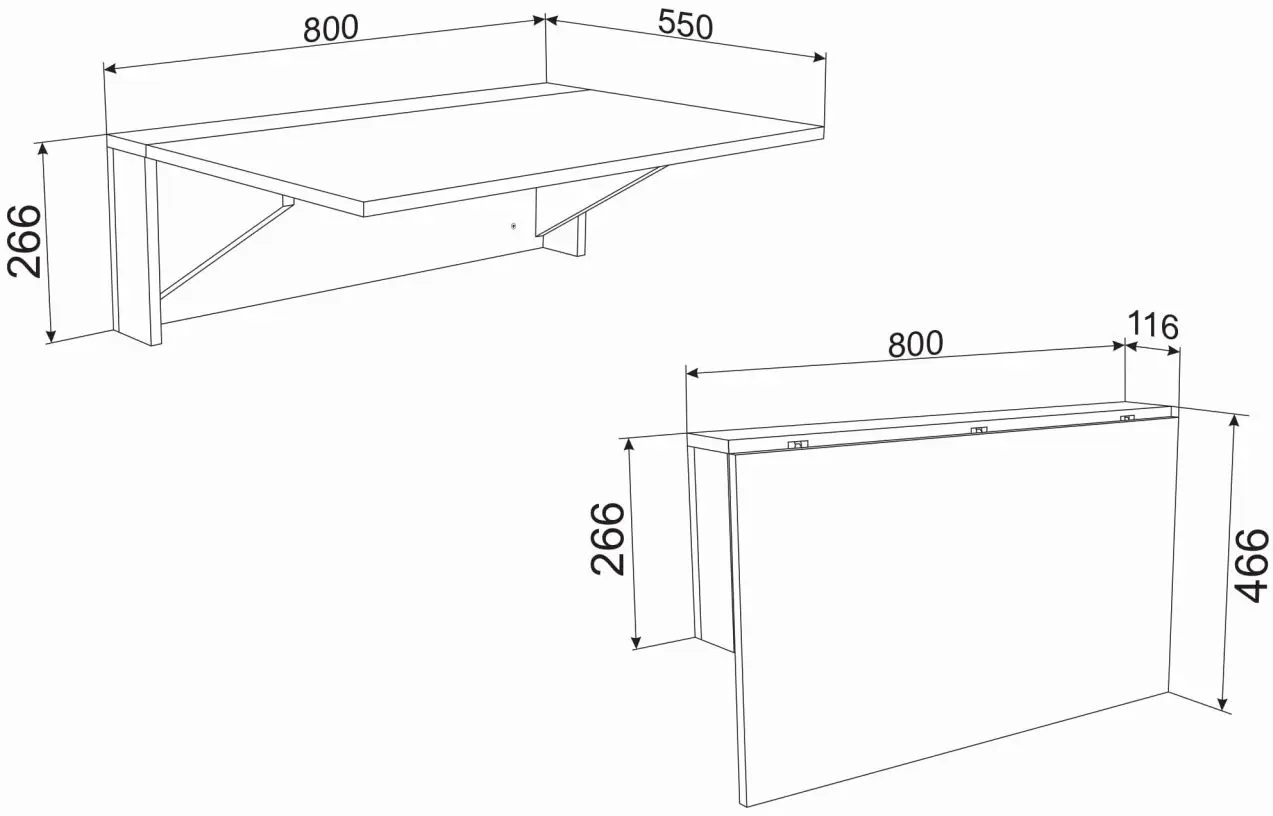 Masa suspendata Ambianta Tina