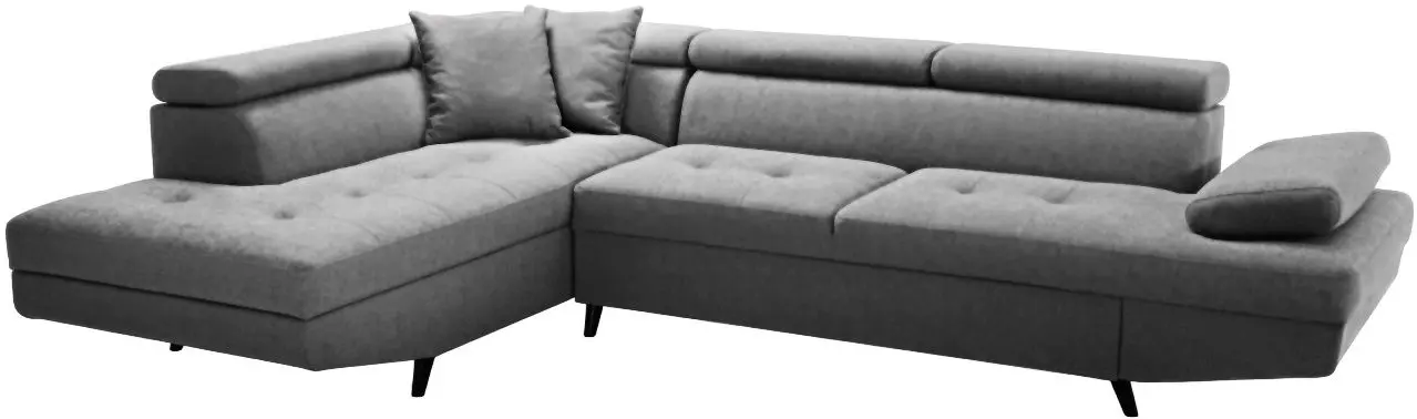 Canapea de colt Montella Matis Monolith 84 Left (Gray Light) - 4