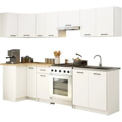 Bucatarie de colt Akord Oliwia 3.0m (White) Thumb