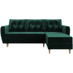 Диван угловой Space Meble Palermo L Itaka 10 (Green Dark) Thumb