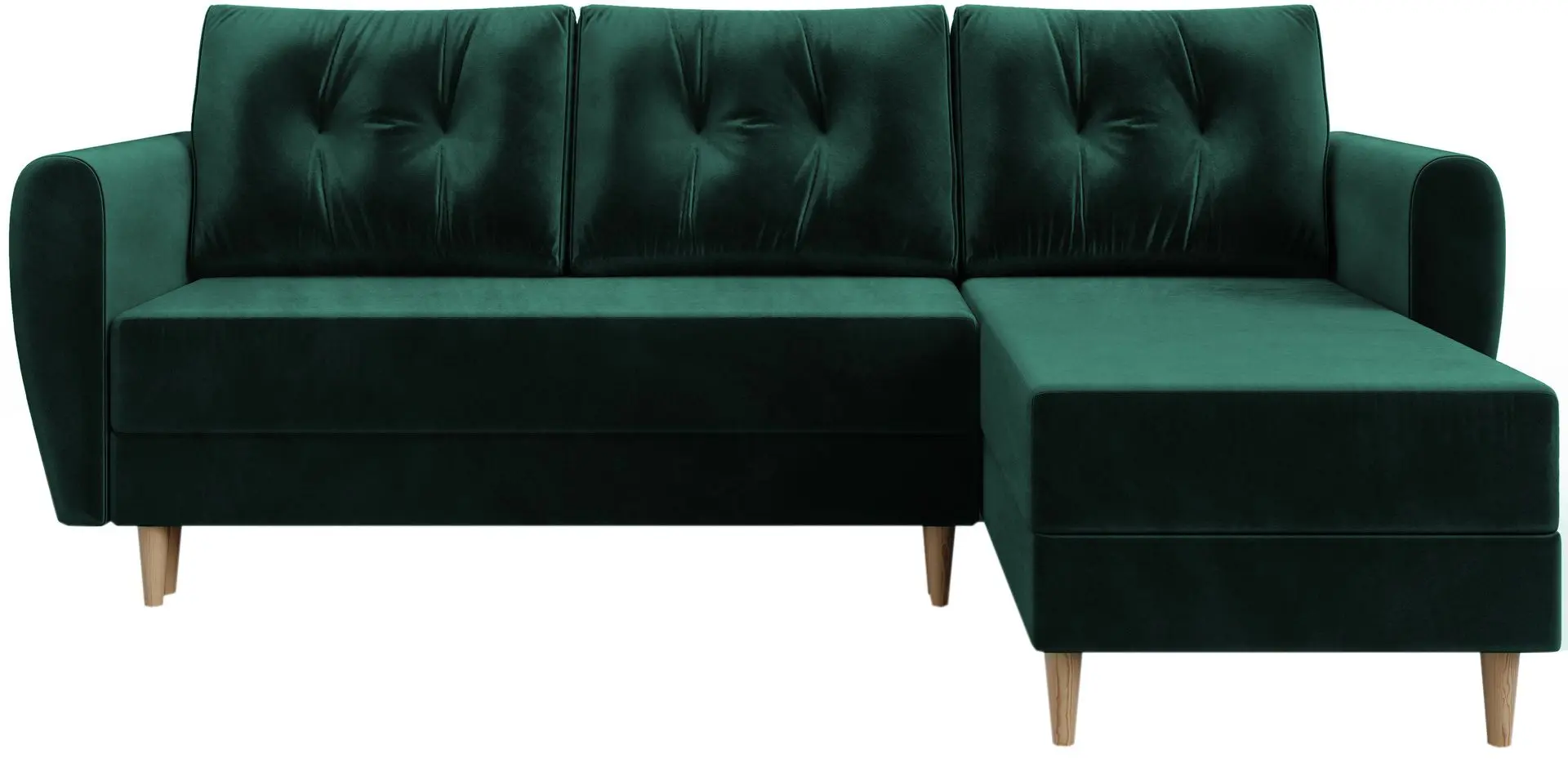 Диван угловой Space Meble Palermo L Itaka 10 (Green Dark)