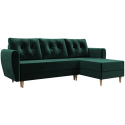 Диван угловой Space Meble Palermo L Itaka 10 (Green Dark) Thumb