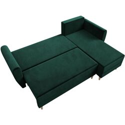 Диван угловой Space Meble Palermo L Itaka 10 (Green Dark) Thumb