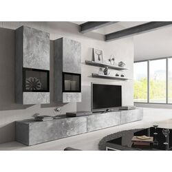 Living Helvetia Baros №10 (Concrete Light/Black)