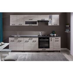 Bucatarie modulara Ambianta Iris 2.8m (Samoa Alb)