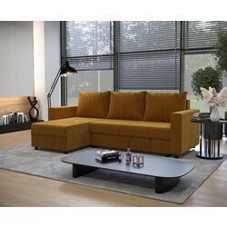 Canapea de colt Space Meble Park L Riviera 41 (Yellow Honey)