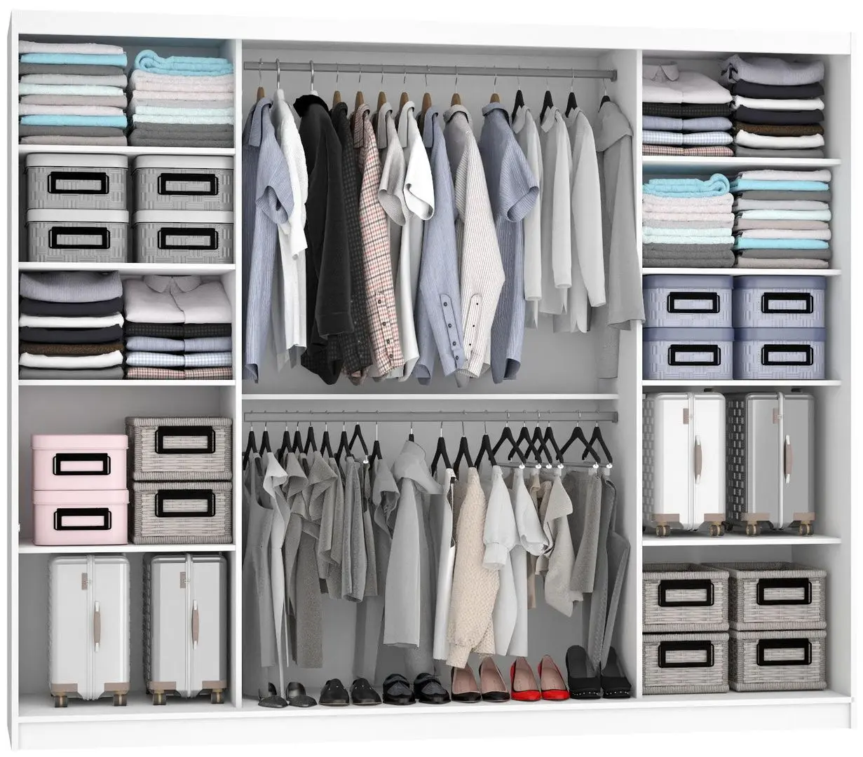 Dulap-cupe Belini MZ SZP4/0/B/DW/0/BL (Wotan Oak/Black)