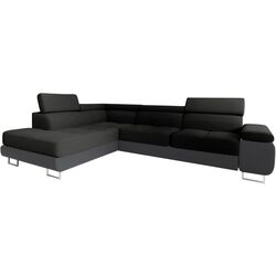 Canapea de colt Space Meble Anton L Left Sawana 14/D4 (Black/Gray) Thumb