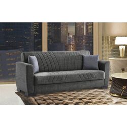 Canapea Fabulous Lori 3-locuri 50-002 (Dark Gray)