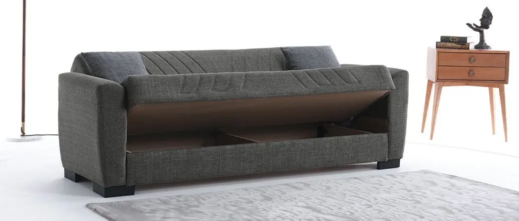 Диван Fabulous Lori 3-местный 50-002 (Dark Gray)