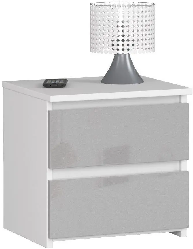 Noptiera Akord CL2 2SZ (White/Metallic Gloss)