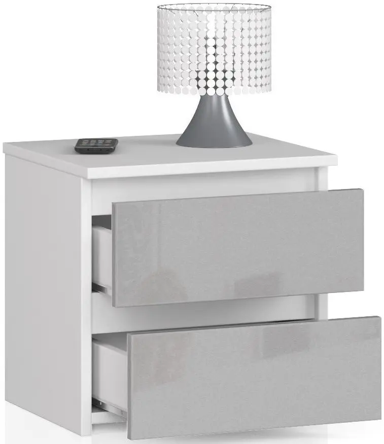 Noptiera Akord CL2 2SZ (White/Metallic Gloss)