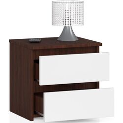 Noptiera Akord CL2 2SZ (Wenge/White) Thumb
