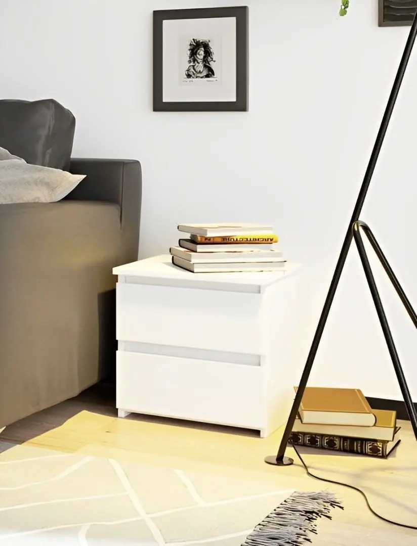 Noptiera Akord CL2 2SZ (White/White Gloss)