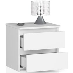 Тумба прикроватная Akord CL2 2SZ (White) Thumb