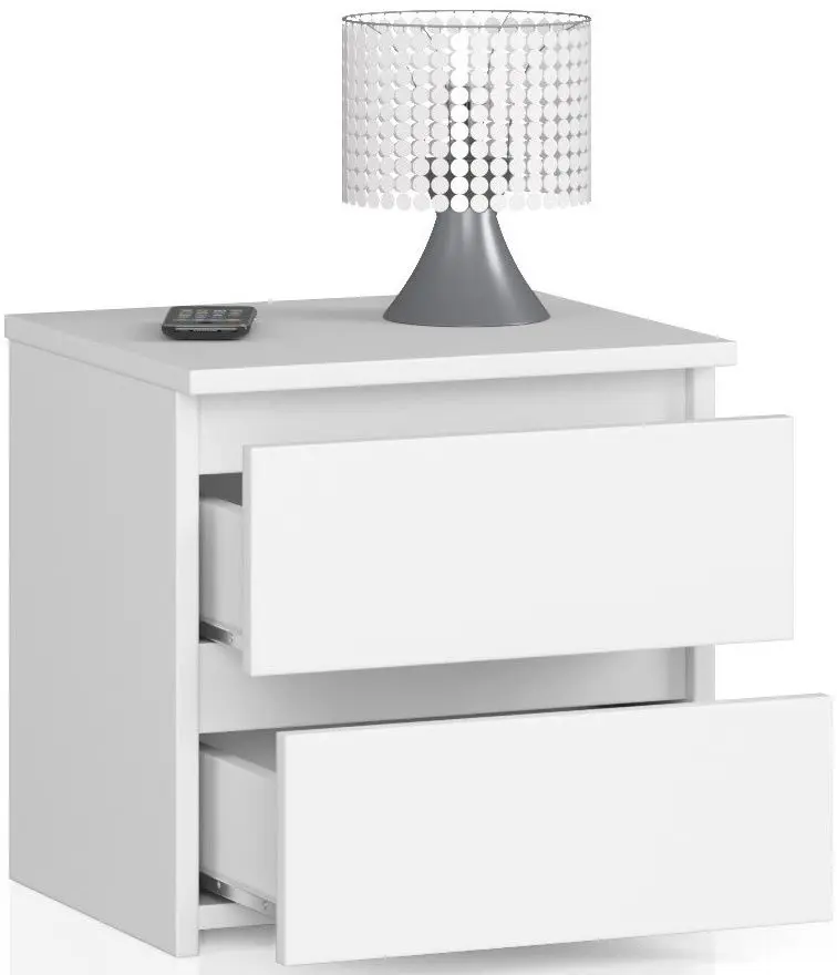 Тумба прикроватная Akord CL2 2SZ (White)