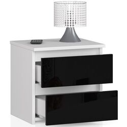 Noptiera Akord CL2 2SZ (White/Black Gloss) Thumb