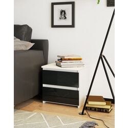 Noptiera Akord CL2 2SZ (White/Graphite Gloss)