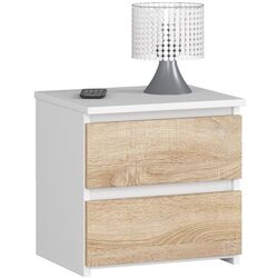 Noptiera Akord CL2 2SZ (White/Sonoma Oak) Thumb