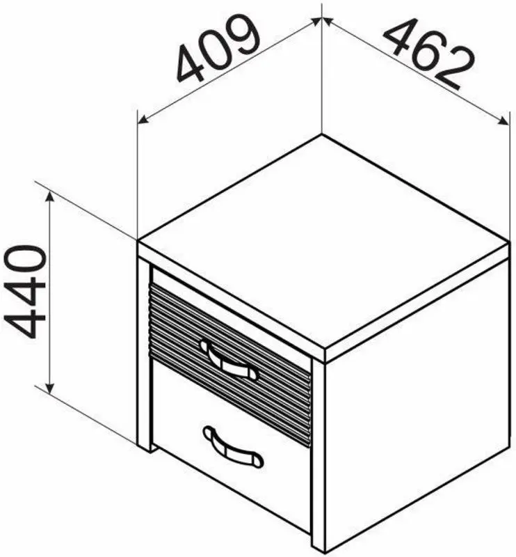 Noptiera Ambianta Clasic 46.2cm - 2