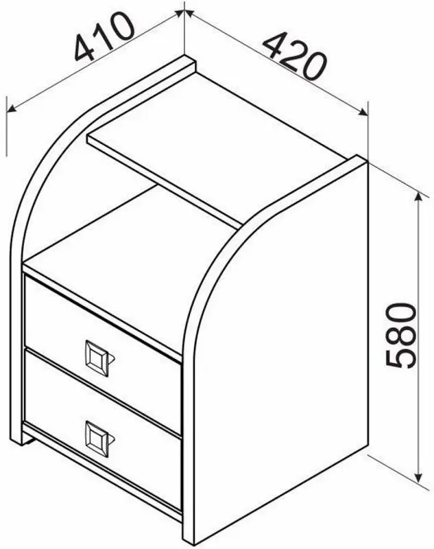 Noptiera Ambianta Frankfurt 42cm