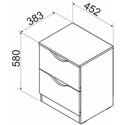 Noptiera Ambianta Happy 45.2cm Thumb