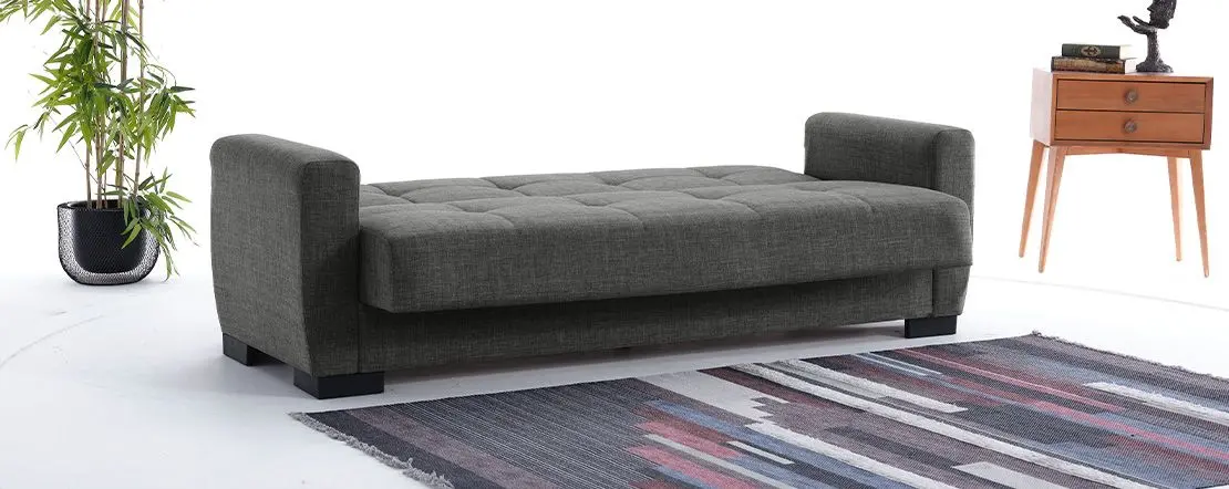 Canapea Fabulous Baran 3-locuri 50-002 (Dark Gray)