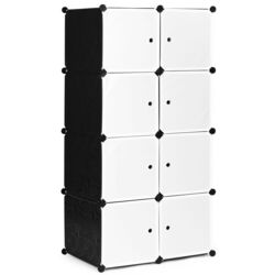 Модульный шкаф Modern Home PJJCBS0012 (White/Black) Thumb