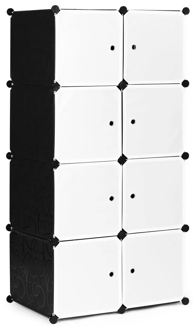 Модульный шкаф Modern Home PJJCBS0012 (White/Black) - 6