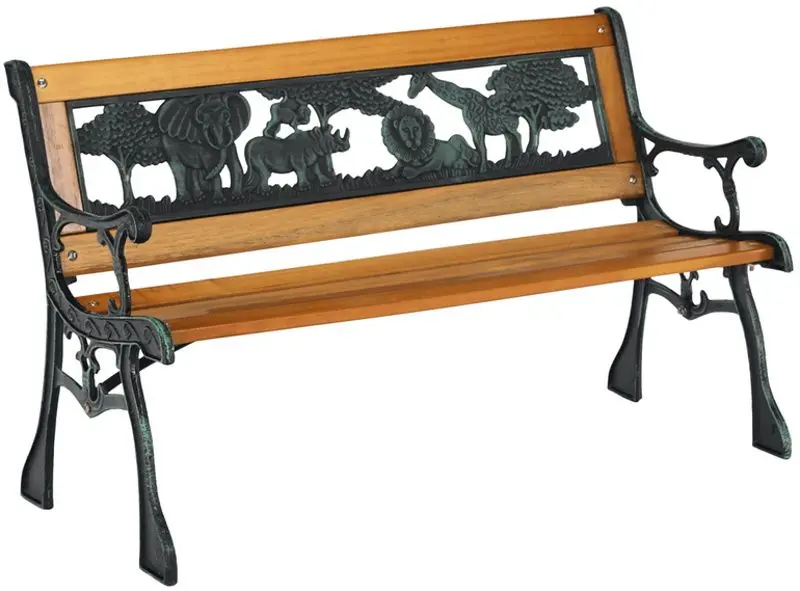 Детская скамейка Mobhaus Nadaza (Black/Natural)