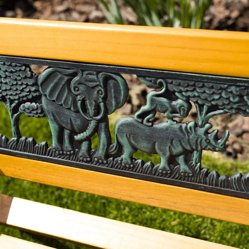 Детская скамейка Mobhaus Nadaza (Black/Natural)