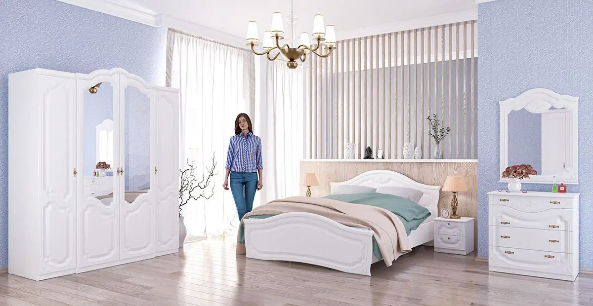 Oglinda Неман Orkhideya СП-002-17 (White Semi-Gloss)