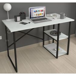 Письменный стол Fabulous 2 полки (White/Black)
