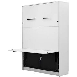 Комплект мебели New Elegance Genius GS-P-V-B-140 + GS-SZ-S + GS-SZ-P Vertical со столом 140x200 (White Matte) Thumb