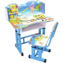 Banca cu scaun Evelin Sponge Bob FT 15-18 (Blue)