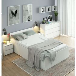 Pat Akord CLP cu mecanism de ridicare 120x200 (White)