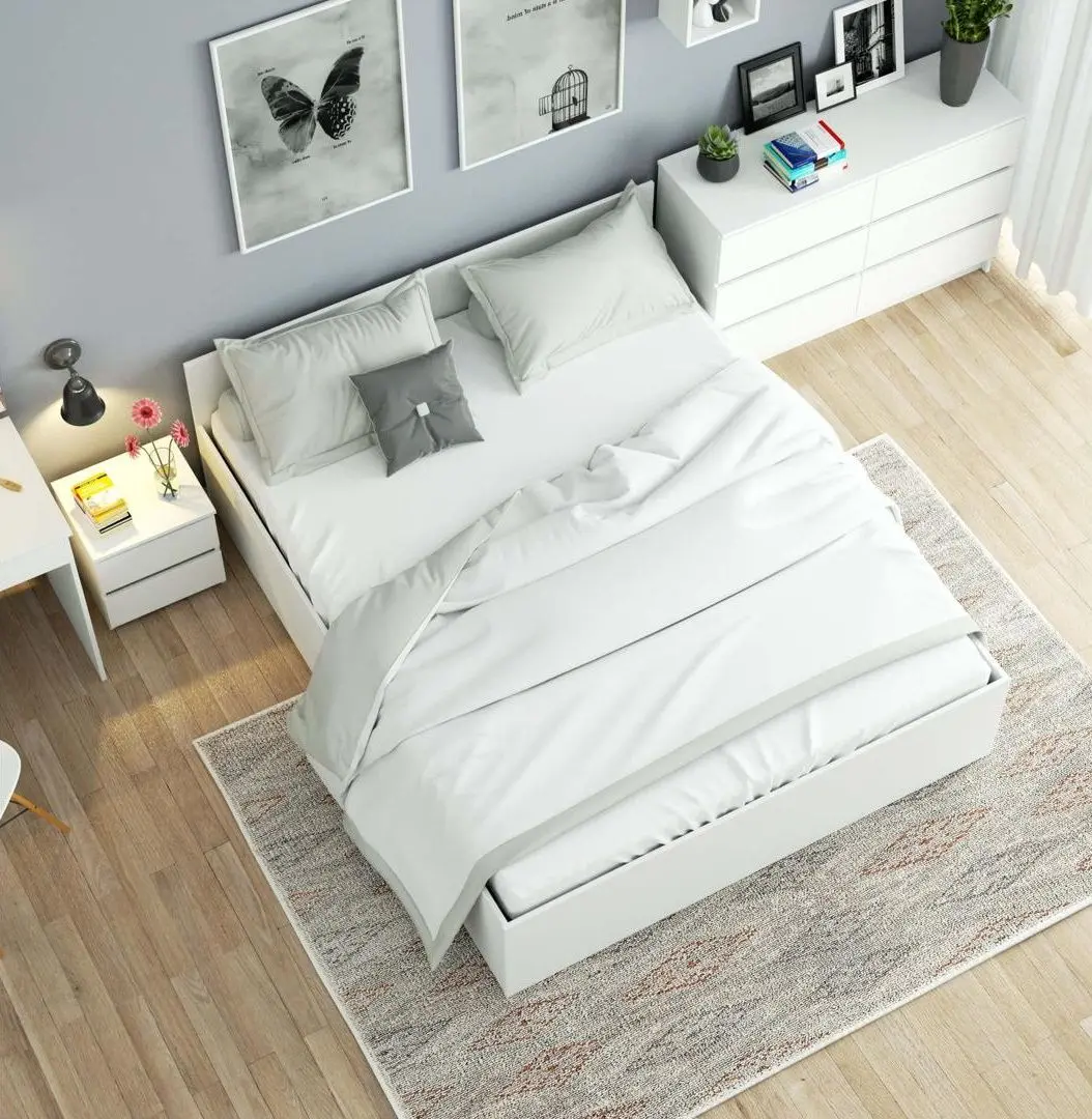 Pat Akord CLP cu mecanizm de ridicare 160x200 (White)