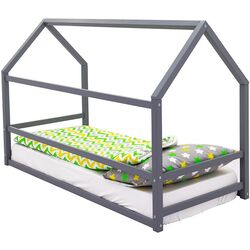 Pat casuta Бельмарко Montessori Svogen 70x160 (Graphite) Thumb