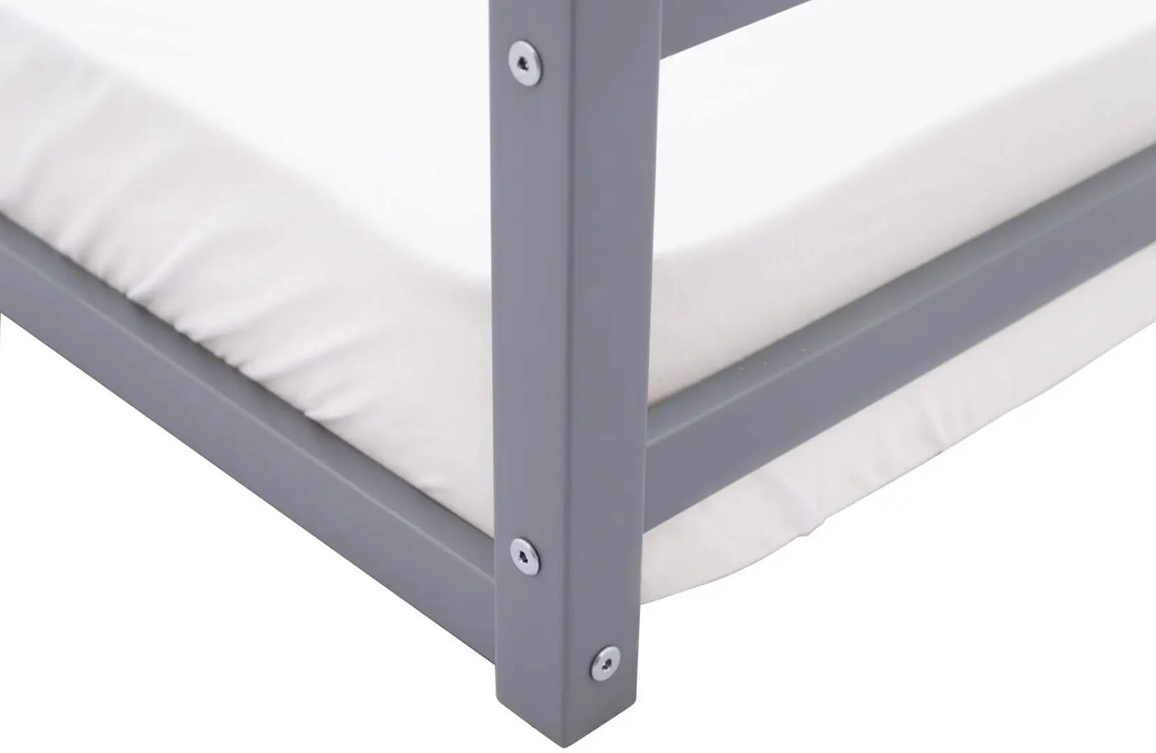 Pat casuta Бельмарко Montessori Svogen 70x160 (Graphite)