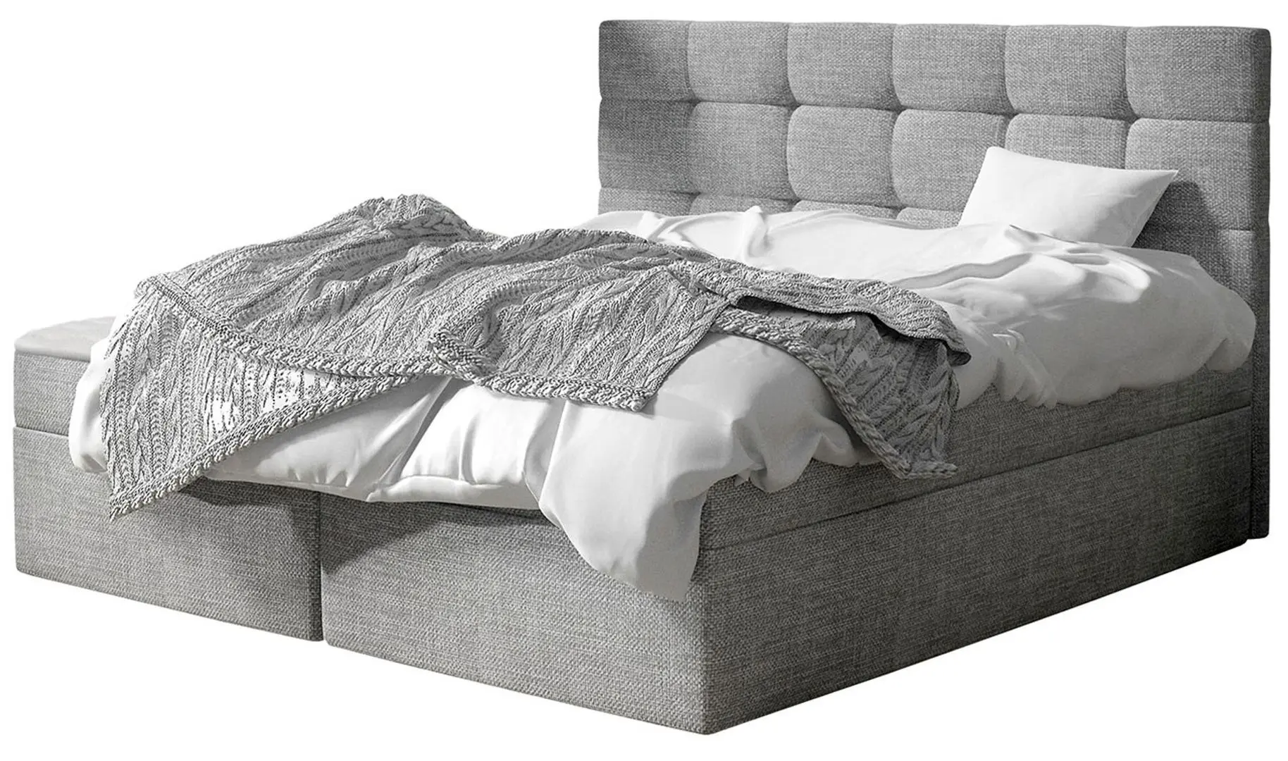Кровать континентальная Mirjan24 Cinema/Luanda 180x200 (Gray) - 3