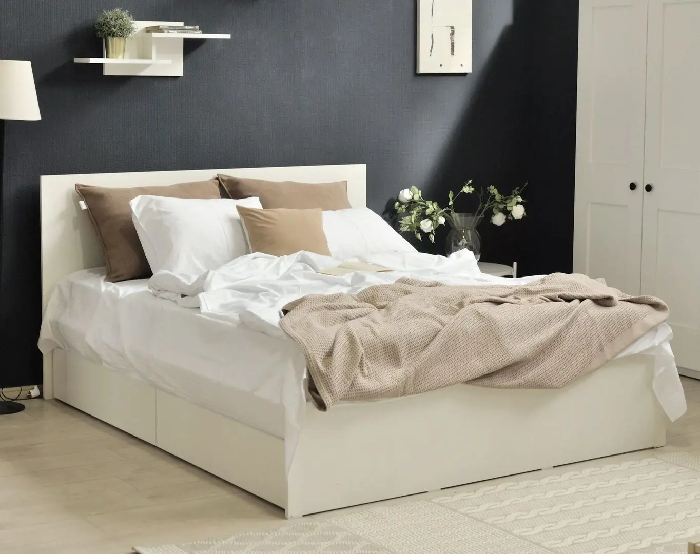 Pat Fabrik Home Linia Uno 140x200 (Ash White)