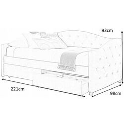 Pat Halmar Aloha 90x200 (Dark Green) Thumb